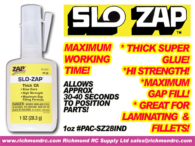 SLOW-ZAP    28  ml (1   oz)  NOT CHILD PROOF PA-20 {pac-prices} [111403]