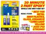 SUPER GLUE CORP - 30 MINUTE EPOXY TUBES MINI 6ml {pac-prices}