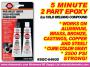 SUPER GLUE CORP - 5 MINUTE COLD WELD SET 56g 2oz {pac-prices}