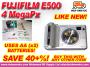 FUJIFILM - E500  4.0 MegaPx CAMERA *SEE MORE INFO*