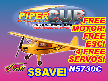 VMAR J3 CUB 09-15 ARF ECS ELECTRIC - 54