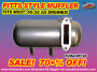 VMAR PITTS IN COWL MUFFLER 46-52 SIZE (THREADED)