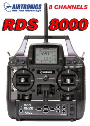 RDS8000 2.4GHz 8CH COMPUTER, AIRCRAFT, NoSxNoRxBat