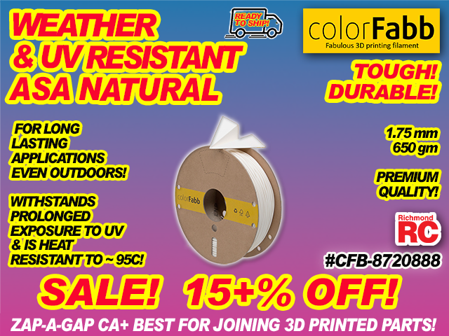 COLORFABB ASA NATURAL                     1.75/650  [ 40907]