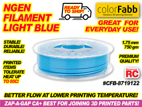 COLORFABB NGEN LIGHT BLUE                 1.75/750