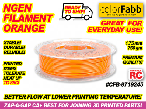 COLORFABB NGEN ORANGE                     1.75/750