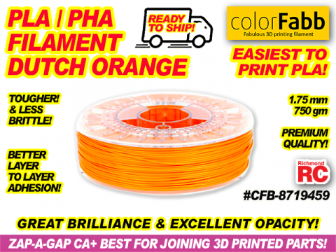 COLORFABB PLA-PHA DUTCH ORANGE            1.75/750