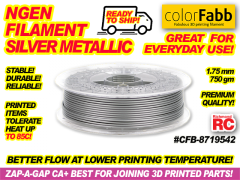 COLORFABB NGEN SILVER METALLIC            1.75/750