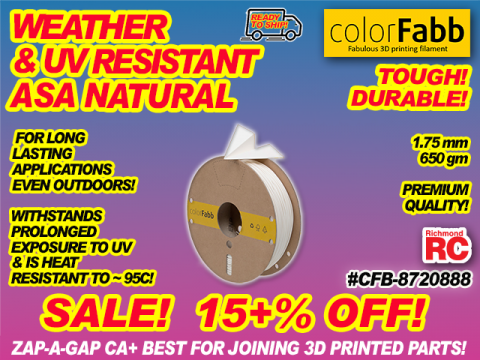 COLORFABB ASA NATURAL                     1.75/650 [ 40907]