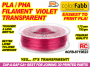 COLORFABB PLA-PHA VIOLET TRANSPARENT      1.75/750