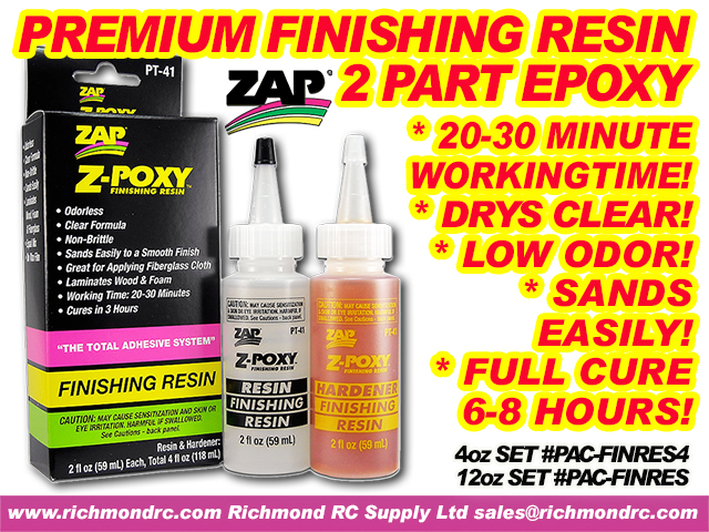 PACER Z-POXY FINISHING RESIN - 354ml 12oz SET PT40 {pac-prices} [ 40904]