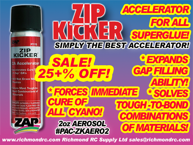 ZIP-KICKER AEROSOL 56 ml (2  oz)       PT-15A {pac-prices} [ 90303]
