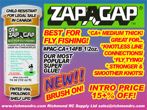 ZAP-A-GAP FOR FISHING BRUSH ON 14 ml (1/2 oz) {pac-prices}
