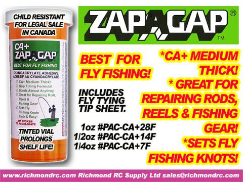 ZAP-A-GAP FOR FISHING - 28 ml (1  oz) {pac-prices}