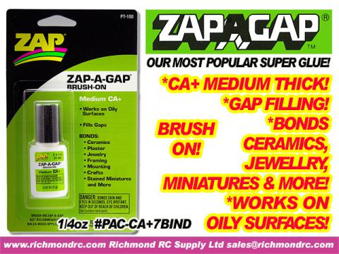 ZAP-A-GAP BRUSH ON 7  ml NOT CHILD PROOF  ZF-13