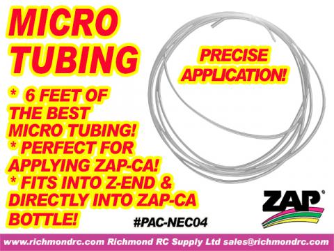6 FEET OF SUPER GLUE MICRO TUBING - THE BEST MADE {pac-prices}