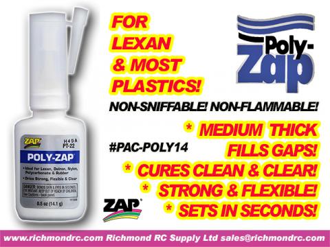 POLY-ZAP    14  ml (1/2 oz) NOT CHILD PROOF  PT-22 {pac-prices}