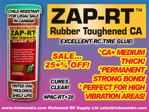 ZAP-RT RUBBER TOUGHENED CA+ 28 ml (1   oz) {pac-prices} [ 12118]