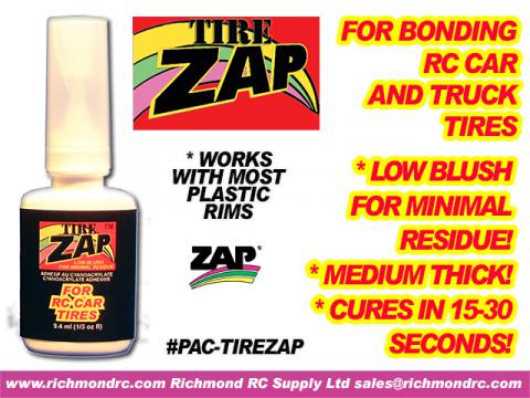 TIREZAP 9.4 ml (1/3 oz) FOR RC CARS NOT CHILDPROOF
