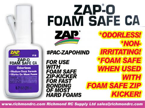 ZAP-O ODORLESS CA+ 20 ml (.7oz) NOTCHILDPROOF PT25 {pac-prices}