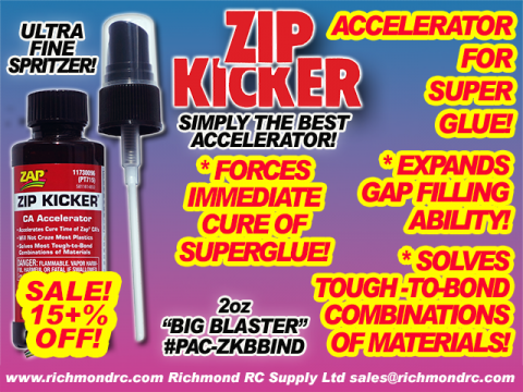 ZIP KICKER BIG BLASTER - NOT CHILD PROOF    PT-715 {pac-prices} [ 40204]