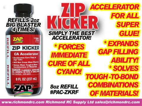 ZIP-KICKER REFILL       225 ml (8 oz)        PT-29 {pac-prices}