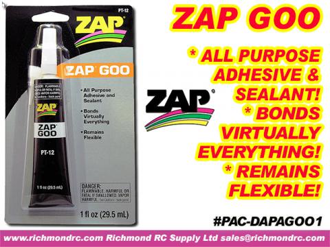 ZAP-A-DAP-A-GOO (1 oz) ALL PURPOSE ADHESIVE  PT-12