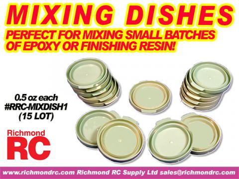 EPOXY MIXING DISHES - .5oz (15) {pac-prices}