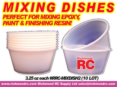 MIXING CUPS (3.25oz) EPOXY, FIBREGLSS & PAINT (10) {pac-prices}