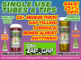ZAP-A-GAP  5 SINGLE USE TUBES .5ml EACH w/TIPS {pac-prices}