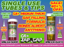 ZAP-A-GAP  5 SINGLE USE TUBES .5ml EACH w/TIPS {pac-prices} [ 90317]