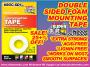 SUPER GLUE CORP - FOAM TAPE STICKY 2 SIDE 5/8x36in {pac-prices}