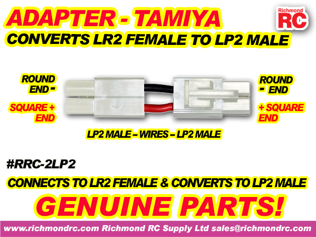 RRC-2LP2_Adapter_Tamiya_LR2femaleToLP2male_640x480_stickerpix_active