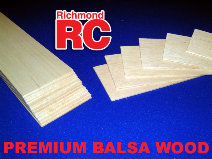 BALSA WOOD 3 x 1/4  x 36 PREMIUM (VW.10.0141)