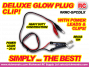 DELUXE GLOW PLUG CLIP - WITH POWER LEADS & CLIPS