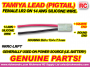 TAMIYA LEAD - LR2 FEMALE ON 14AWG SILICONE WIRE