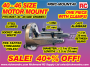 MOTOR MOUNT - FOR .40-.46 ENGINES - ADJUST ALUM