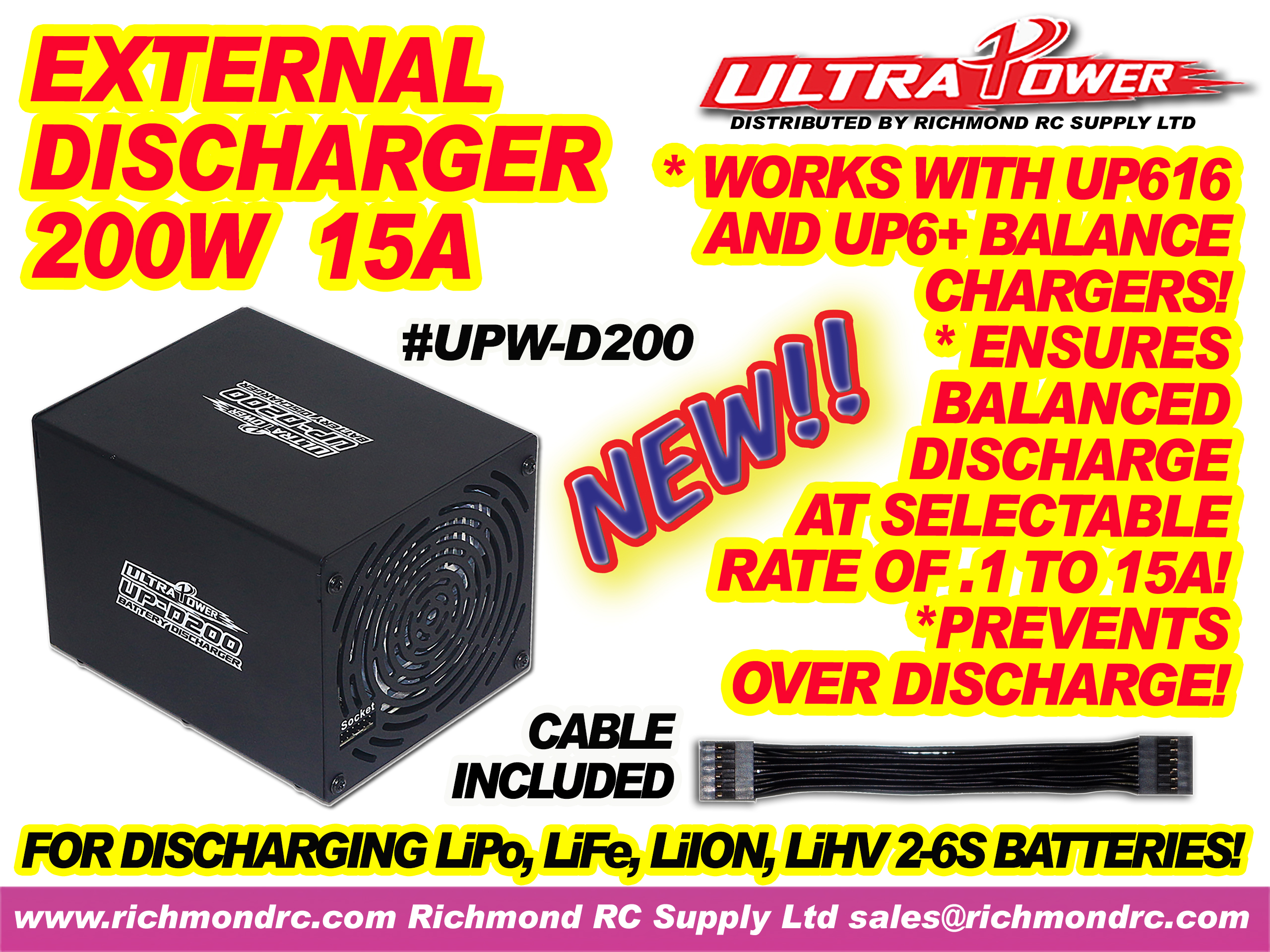 Ultra Power Smart Discharger D200