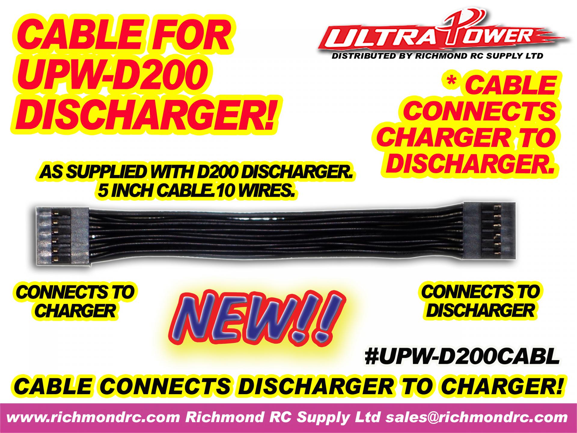 ULTRA POWER CABLE - AS WITH UPW-D200 BLACK 20WIRES