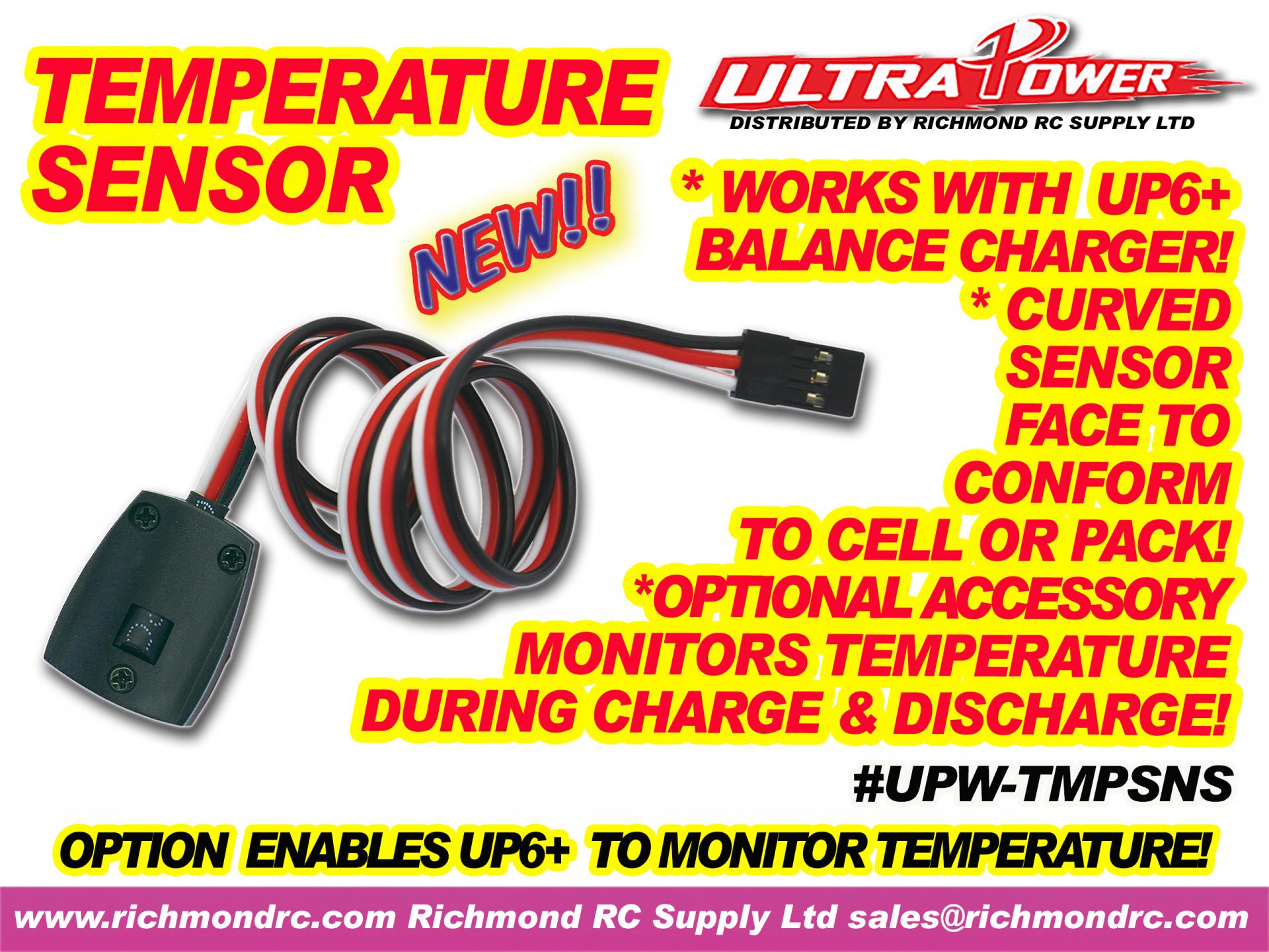 ULTRA POWER TEMPERATURE SENSOR - FOR UP6+