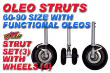 VMAR OLEO STRUT 60-90 F4 - MAINS+NOSE+WHEELS