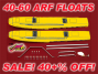VMAR FLOATS ARF FOR 06-10lbs (40-60) YELLOW 35in