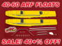 VMAR FLOATS ARF FOR 06-10lbs (40-60) YELLOW 35in  [ 40909]