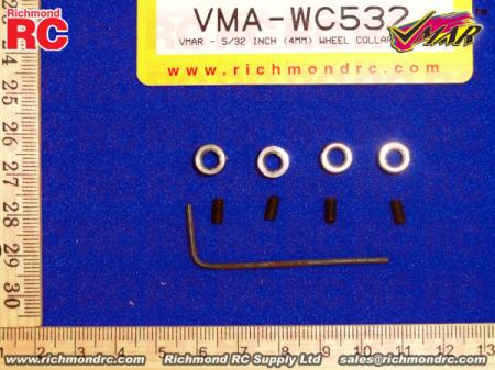 VMAR - 5/32 INCH (4MM) WHEEL COLLARS (4)